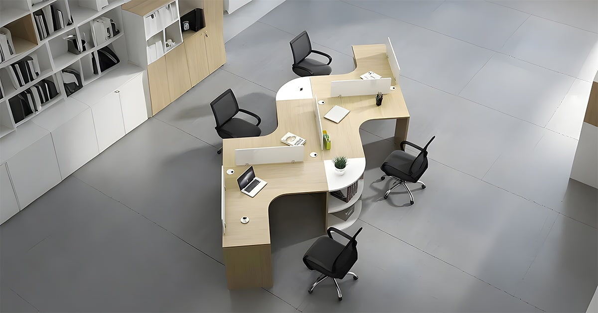 L型デスクを配置するレイアウト:効率的で快適なワークスペースを作成する