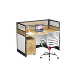 オフィスデスク デスク 自由組み合わせデスク キャビネット付き チェア付き 事務机　 tomokagu