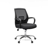 オフィスチェア　オフィス　チェア　椅子　事務椅子　弧状　天然ラテックス　人間工学　昇降回転式　アームレスト　スタイリッシュ  BGY-463