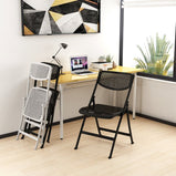 折り畳み式チェア 折りたたみ椅子 オフィスチェア ワイヤーラックチェア　ZDY-001