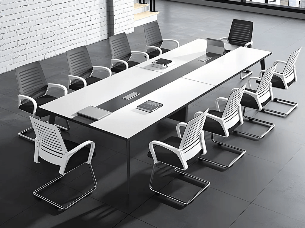 オフィスを彩るおしゃれなテーブル：機能性とデザインの融合