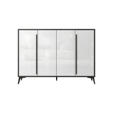 シューズボックス　靴　収納　下駄箱　玄関用　分類収納　おしゃれ　大容量　メラミン化粧板　可動棚板　焼付塗装 XG-M033　metamall