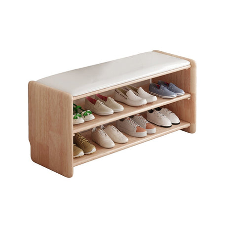 シューズボックス　スニーカーボックス　シューズケース　靴箱　靴収納　玄関用　下駄箱　使い勝手　便利　チェア　多機能　コンパクト　天然木フレーム　ウレタン　PUレザー　XG-M008