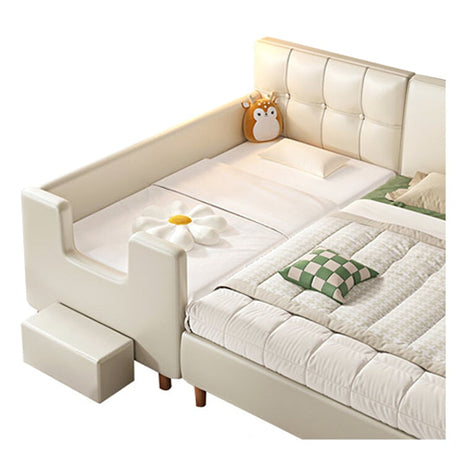 ベッド　すのこベッド　子供ベッド　ズレ防止ガード　パイン　天然木　耐荷重　耐久性　ウレタン　CBC-M012　MetaMall