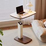 ローテーブル　テーブル　センターテーブル　昇降可能 　360度回転　木製　省スペース 　おしゃれ　ホワイト　CJ-M066