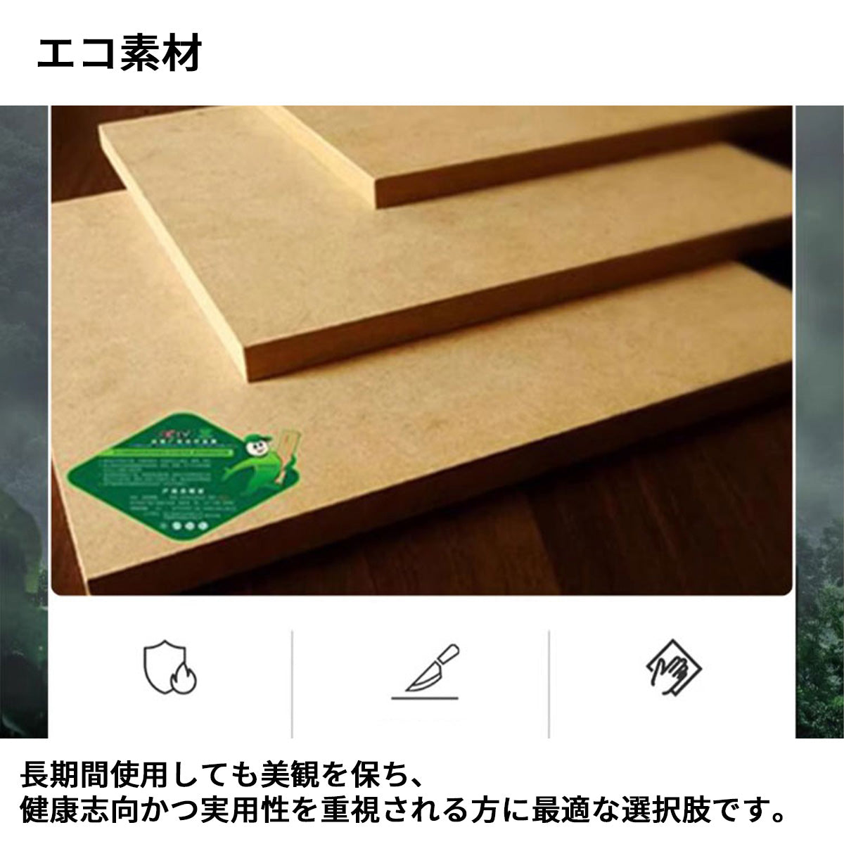 受付カウンター　受付台　ミニマル　鍵付き引き出し　厚手　二重天板　エコ素材　大容量収納　カスタマイズ可能　JDT-S096