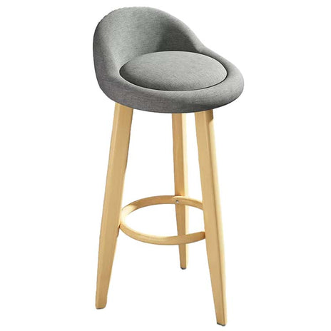 背付スツール　チェア　ダイニングチェア　カウンターチェア　背もたれ　オイルレザー座面　コットンリネン生地　スチール製　シンプル　ブラック　metamall