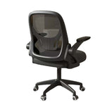事務椅子　オフィスチェア　デスクチェア　ワークチェア　背・座ロッキング　ナイロン脚　シンプル　グレー　ブラック　ブルー　BGY-056