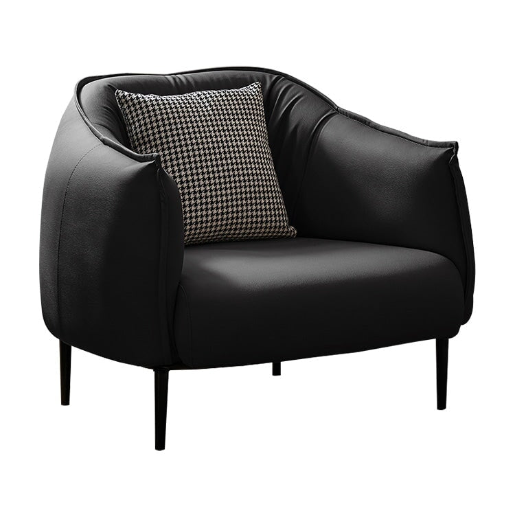 ソファ　１人掛け　ポリエステル生地　高密度ウレタンフォーム　スチール脚　撥水性　傷に強い　お手入れ簡単　長持ちしやすい　キャメル　カスタマイズ可能　metamall