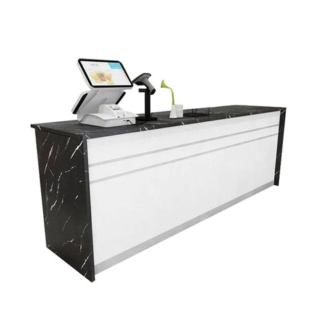 受付カウンター　 カウンター 　受付台　 オフィス受付　 エントランス受付　 レジ台　カスタマイズ可能　JDT-M-020　metamall