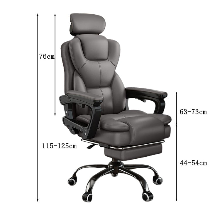チェア　オフィスチェア　エグゼクティブチェア　ワークチェア　ウレタン　ポリエステル　足置き　連動式アームレスト　贅沢感　ブラウン　metamall