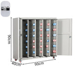 キャビネット　キーボックス　収納　大容量　多段式　冷間加工　スライドレール　キーフック　可動棚板　錠付き　パスワードタイプ　指紋認証タイプ　実用　安全性　洗練　カスタマイズ可能　CWG-K063