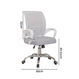 ワークチェア　オフィスチェア　デスクチェア　ミーティングチェア　ループ脚　人間工学　５本脚ベース　肘掛け　リクライニング機能　メッシュ　シンプル　ブラック　BGY-S001