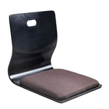 座椅子　チェア　イス　滑り止めパッド　高耐荷重　曲木加工　高密度ウレタンフォーム　ファブリック生地　ナチュラルテイスト　YZ-039