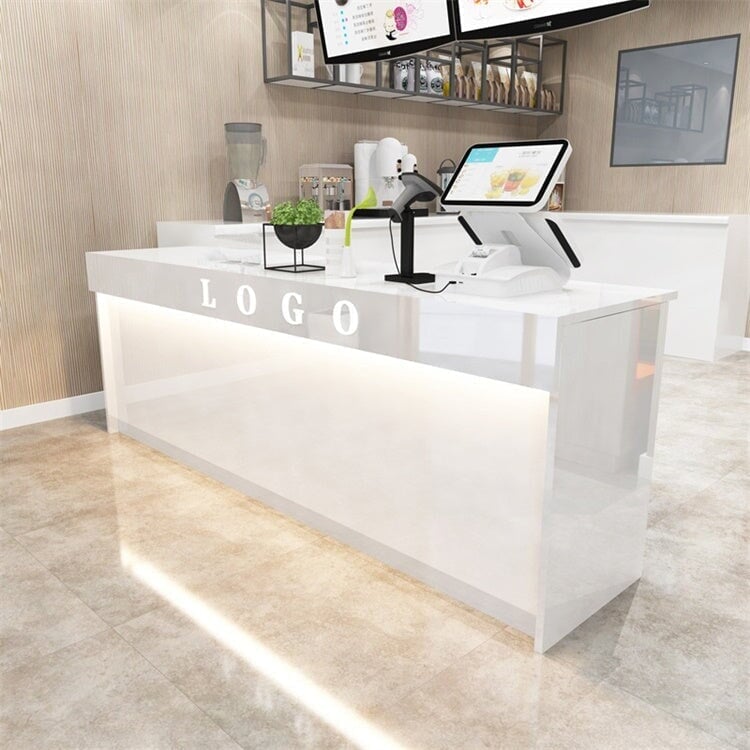 受付カウンター カウンター 受付台 店舗 オフィス受付 エントランス受付 レジ台　JDT-M-020-01