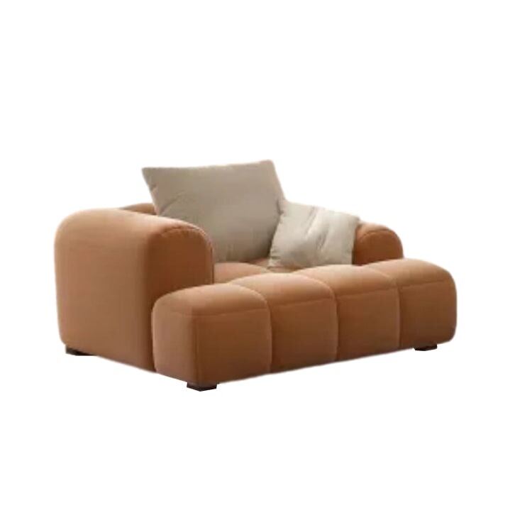 応接用ストレートソファー　人気　スエード　モダンシンプル　リビングルーム　ソファー 　BSF-M-018