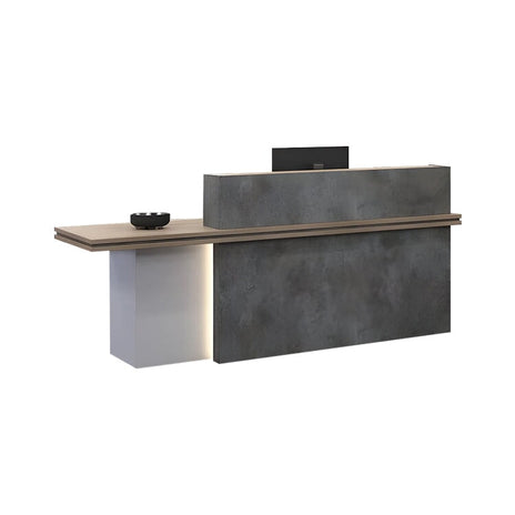受付カウンター　受付台 おしゃれ　エントランス受付　左タイプ、右タイプ　JDT-M-008　metamall