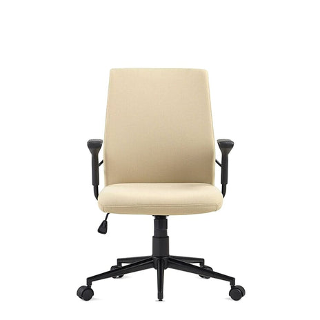 ファブリック製椅子　シンプルモダン　クロス張り　ロッキング機能　昇降可能　ハイバック　キャスター付き　BGY-M-051