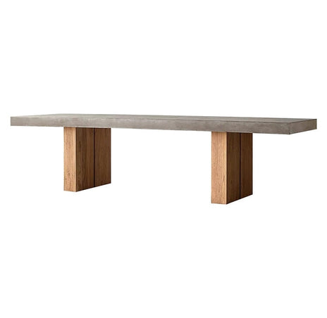 会議 用 テーブル おしゃれ　ミーティングテーブル　ダイニングテーブル　ナチュラルテイスト　天然木　自然な風合い　木目　ナチュラル　カスタマイズ可能　HYZ-M004