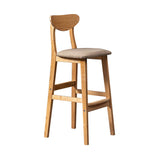 弧状　背もたれ　クッション　高反発ウレタン　木製脚　安定性　耐荷重　チェア　カウンターチェア　フィット感　心地よい　ホワイト　グレー　YZ-K-006　