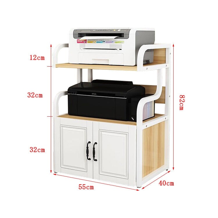 オフィス用収納ラック　オフィスラック　オフィス収納 スチールフレーム　扉付きデザイン　コンパクト　省スペース　空間利用率向上　ホワイト　metamall