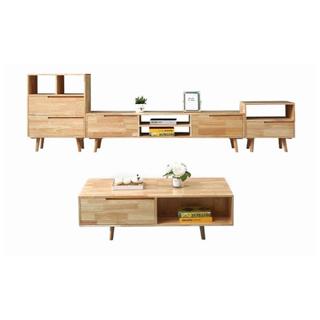 テレビボード　TVボード　リビングボード　サイドボード　天然木製　ナチュラルモダン　ナチュラルテイスト　配線孔　R加工　ナチュラル　metamall