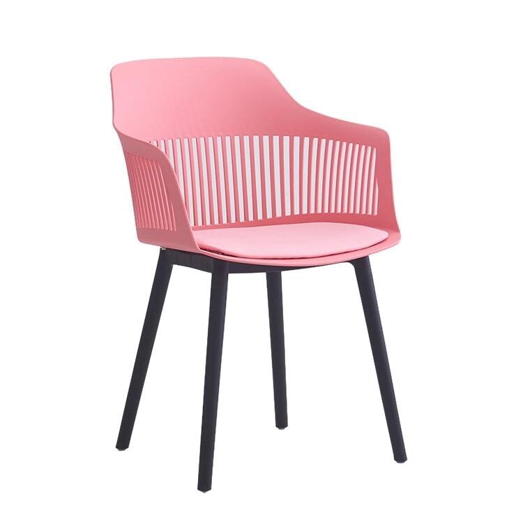 ダイニングチェア　リビングチェア　チェア　イス　椅子　スチールフレーム　滑り止めパッド　ウレタンフォーム　ファブリック生地　透かし彫りデザイン　シンプルデザイン　グレー　ホワイト　イエロー　カスタマイズ可能　metamall