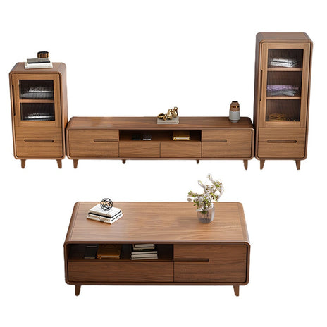 テレビ台　テレビ　テレビボード　TVボード　リビング用　エレガント　天然木　メラミン化粧板　引き出し　Ｒ加工　分類収納　DSG-M024　metamall
