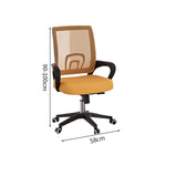 弧状背もたれ　フィット感　ランバーサポート　メッシュ　通気性　リクライニング　五本脚ベース　チェア　オフィスチェア　弾力性　反発力　快適　心地よい　ブラック　グレー　BGY-K-035   kaguyasu