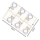 チェスト付き　移動可能　配線穴キャップ　集中力向上　デスク　オフィスデスク　コンセント増設可能　シンプル　実用　ナチュラル　カスタマイズ可能　BGZ-K-229