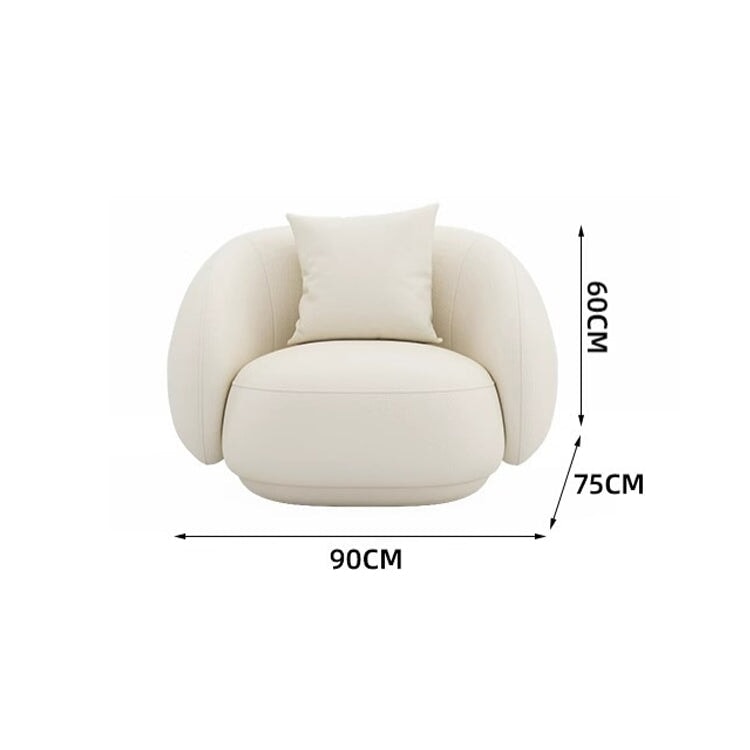 リビングソファ　インドアソファ　アームレスソファ　フロア　1人掛け　4人掛け　高密度ウレタン　ボア生地　ポリエステル生地　深い座面　開放感　高級感　ホワイト　tomokagu