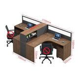 オフィスデスク　事務用デスク　ワークデスク　パソコンデスク　収納棚　サイドキャビネット　トップパネル　ウォールナット　カスタマイズ可能　BGZ-224 