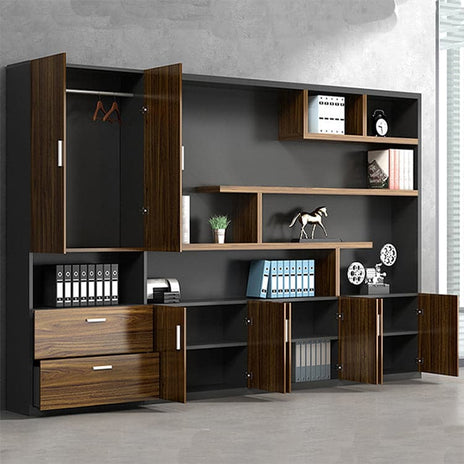 サイドキャビネット　サイドボード　書庫　収納棚　ファイリングキャビネット　棚 本棚 北欧  収納  シンプル　北欧　大容量収納　オフィス家具    CWG-412-010-kc