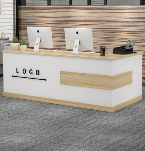 受付カウンター　L字カウンター 受付台 オフィス受付 エントランス受付 100cm 140cm 200cm 300cm　JDT-M-002