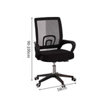 弧状背もたれ　フィット感　ランバーサポート　メッシュ　通気性　リクライニング　五本脚ベース　チェア　オフィスチェア　弾力性　反発力　快適　心地よい　ブラック　グレー　BGY-K-035   kaguyasu