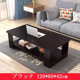応接テーブル テーブル モダンでシンプルなティーテーブル リビングテーブル　収納テーブル　JDZ-003