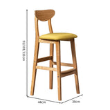 弧状　背もたれ　クッション　高反発ウレタン　木製脚　安定性　耐荷重　チェア　カウンターチェア　フィット感　心地よい　ホワイト　グレー　YZ-K-006　