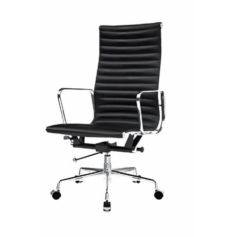 ワーキングチェア　デザイナーズチェア ハイバック 肘掛け 会議室椅子 応接椅子　BGY-M-011
