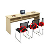 オフィスデスク デスク ワークテーブル 収納スペースあり研修デスク テーブル 事務机　BGZ-M-002