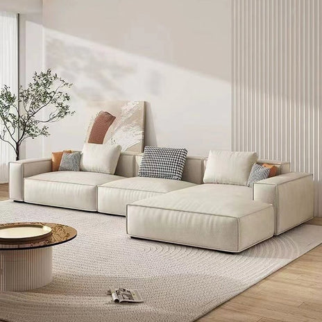 ポリエステル　イタリア式　モダンシンプル　リビングルーム　ソファー　metamall