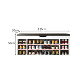 ロータイプ　クッション付き　高反発ウレタン　柔らか　多段式　分類収納　可動棚板　下駄箱　シューズボックス　玄関収納　利便性　実用　ホワイト　ブラック　CWG-K073　kaguyasu