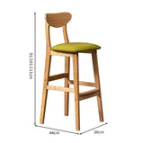 弧状　背もたれ　クッション　高反発ウレタン　木製脚　安定性　耐荷重　チェア　カウンターチェア　フィット感　心地よい　ホワイト　グレー　YZ-K-006