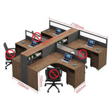 オフィスデスク　事務用デスク　ワークデスク　パソコンデスク　収納棚　サイドキャビネット　トップパネル　ウォールナット　カスタマイズ可能　BGZ-224 