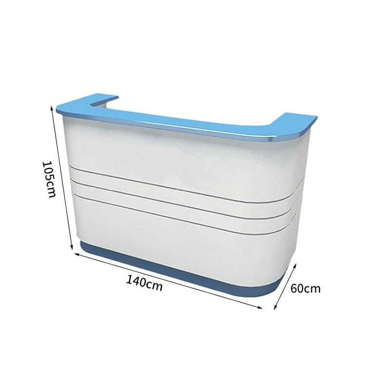 受付カウンター　クリニック受付台　ナースステーション　キーボードトレイ付き　シリンダー錠付き　車椅子対応タイプ　L字型　ホワイト　カスタマイズ可能　metamall