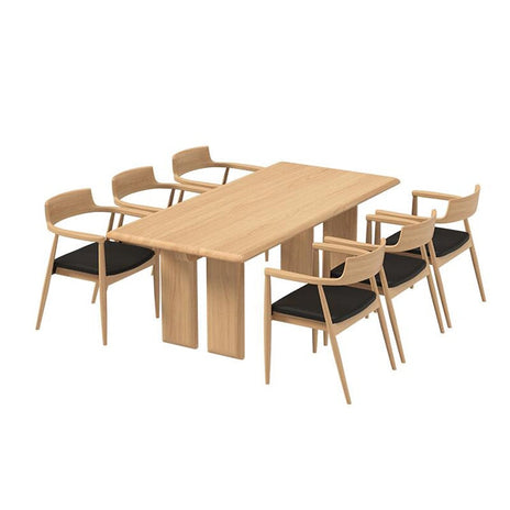 テーブル　ダイニングテーブル　食卓　家族用　天然木　温もり　おしゃれ　ナチュラル　カスタマイズ可能　metamall