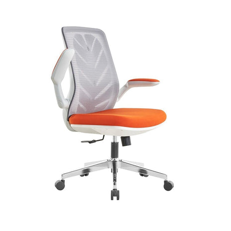 アームレストチェア　ワークチェア　昇降椅子　キャスター付き　スライドアーム　メッシュ生地　ファブリック生地　ロッキングチェア　バックパネル　グリーン　カスタマイズ可能　BGY-M015