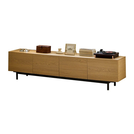 テレビローボード　テレビボード　シンプルデザイン　おしゃれ　高級感　ナチュラルモダン　脚付き　脚なし　メラミン化粧板　緩衝蝶番　引き出し　分類収納　ナチュラル　DSG-M002