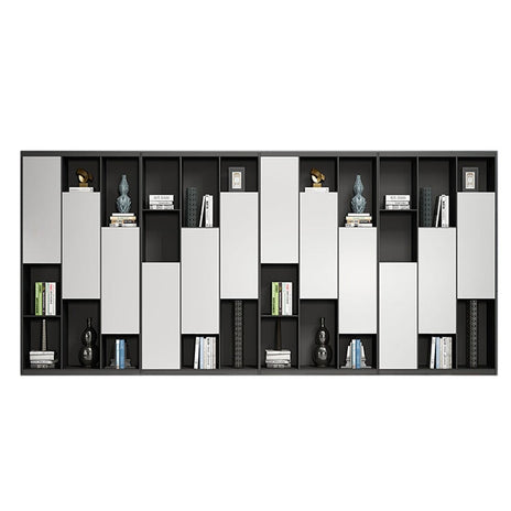 エコ素材　分類収納　オフィス収納　収納キャビネット　ファイリングキャビネット　書類整理棚　シンプル　モダン　ホワイト　カスタマイズ可能　CWG-M039