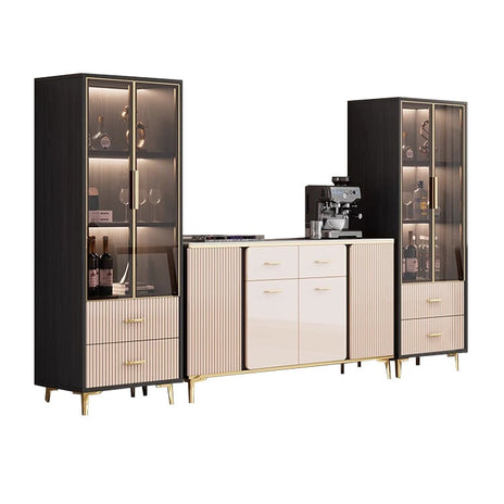 キッチン収納　リビング収納　収納棚　ワインラック　ワイン棚　ワイン収納　キャビネット　引き出し　エコ素材　ブラック　metamall