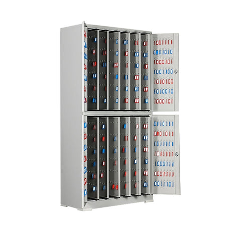 キャビネット　キーボックス　収納　大容量　多段式　冷間加工　スライドレール　キーフック　可動棚板　錠付き　パスワードタイプ　指紋認証タイプ　実用　安全性　洗練　カスタマイズ可能　CWG-K063